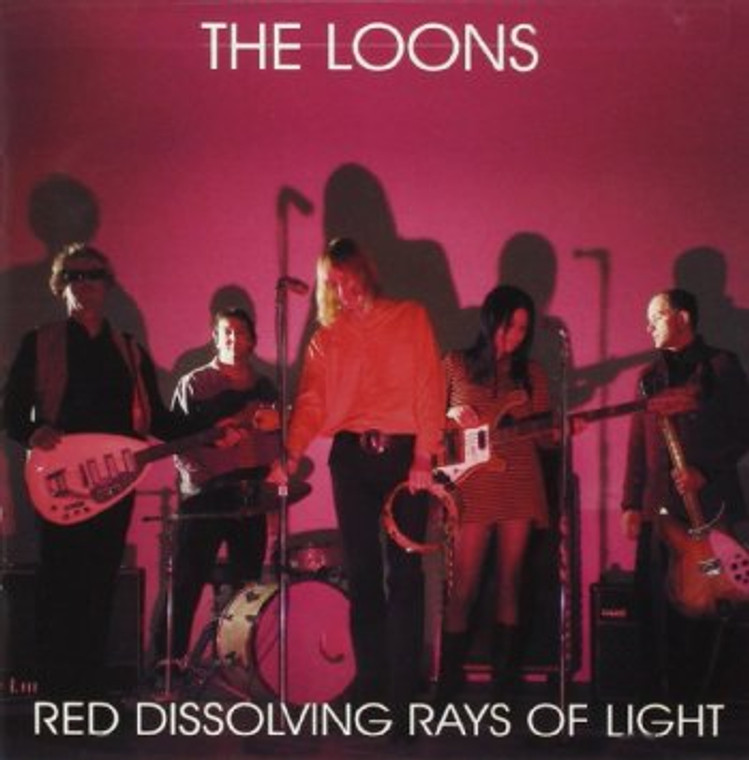 LOONS - Red Dissolving Rays of Light (60s style garage psych) BLACK VINYL LP