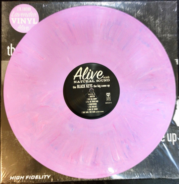 BLACK KEYS - The Big Come Up - LTD EDITION of 150 on PURPLE MARBLE  VINYL! - LP