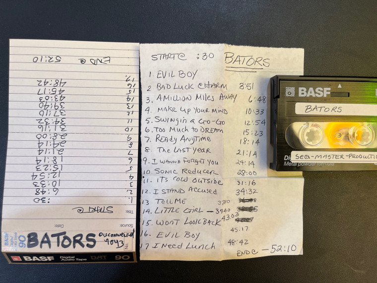 BATORS, STIV -DISCONNECTED 40443 -DAT FORMAT! ONE OF A KIND..