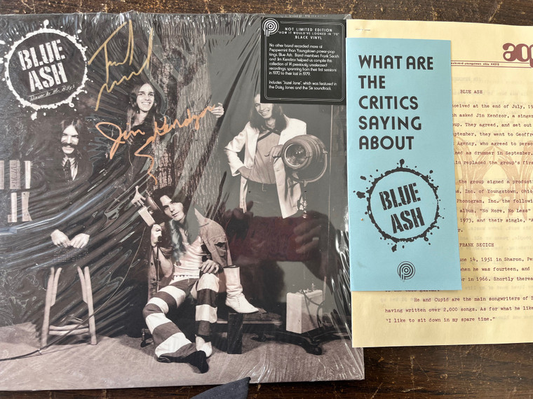 BLUE ASH-Dinner At Mr. Billy's (FRANK SECICH)  AUTOGRAPHED!