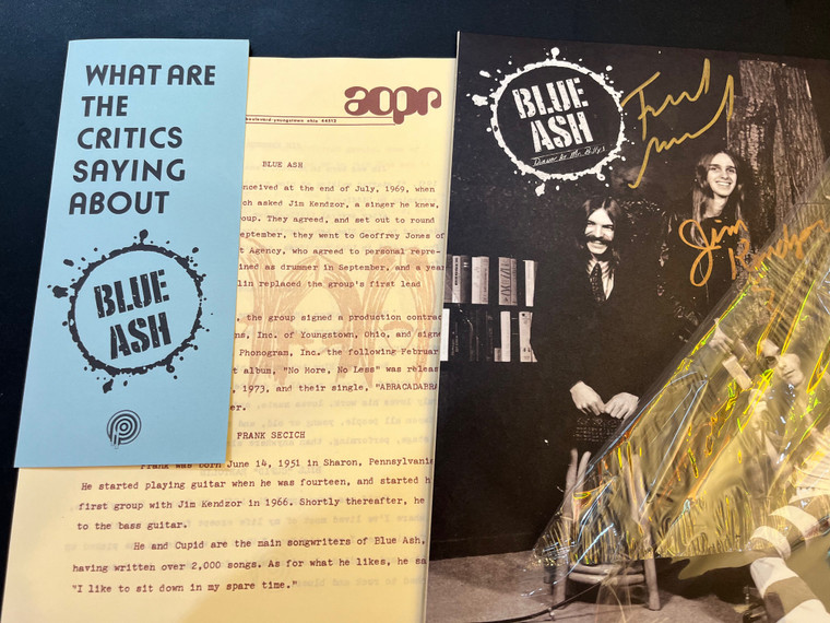 BLUE ASH-Dinner At Mr. Billy's (FRANK SECICH)  LAST ONES! AUTOGRAPHED! LP