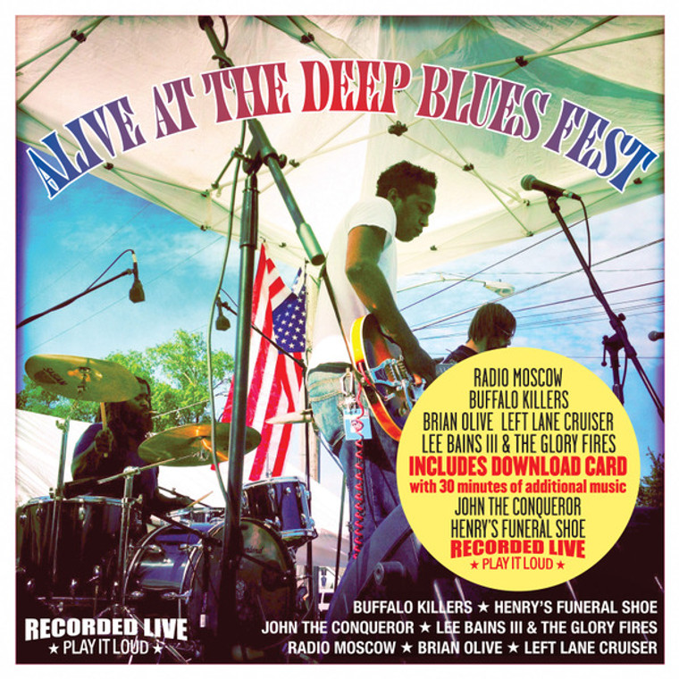 ALIVE AT THE DEEP BLUES FESTIVAL   -BENT CORNER BARGAIN! W Radio Moscow, Left Lane Cruiser, John the Conqueror and more!LP