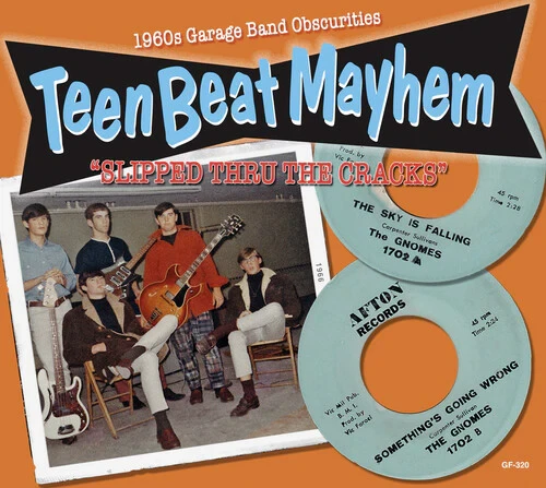 TEENBEAT MAYHEM  PART 2-SLIPPED THRU THE CRACKS -28 TRACKS-DIGIPAK 4 PANEL CD