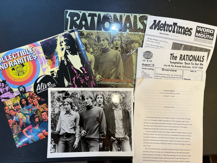 RATIONALS SUPERFAN SET! with Bio, photo, special set cover and more! -Temptation Bout to get Me  10"