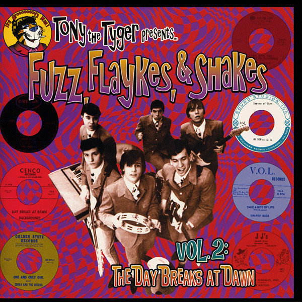 FUZZ,FLAYKES & SHAKES Vol 2: The Day Breaks At Dawn (60's garage punk psych  ) COMP CD