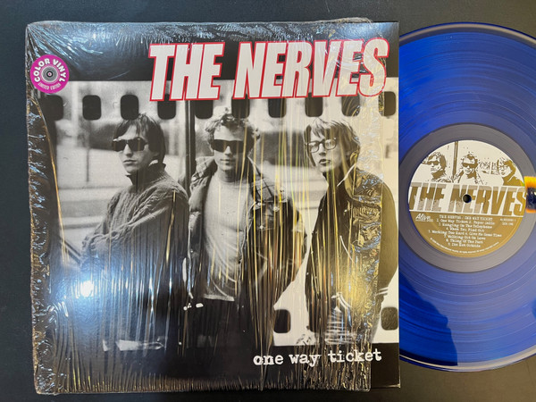 NERVES - One Way Ticket (70S POWERPOP LEGENDS!) BLUE VINYL- LP