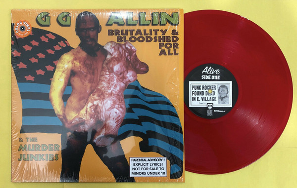 GG ALLIN and The Murder Junkies -Brutality & Bloodshed For All