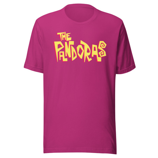 PANDORAS T-SHIRT (BERRY) FREE SHIPPING! - Bomp Records