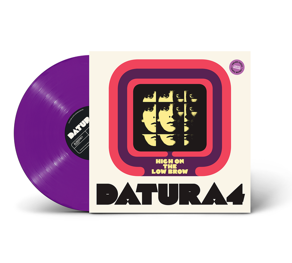 DATURA4- HIGH ON THE LOW BROW - PURPLE VINYL ltd edition almost