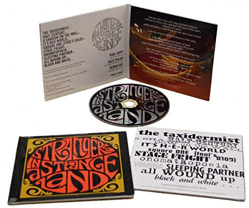 Bomp Productions STRANGERS IN A STRANGE LAND -BOMP STORE EXCLUSIVE - Red & black cover ...