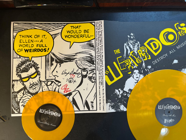 WEIRDOS - Destroy All Music - RARE 2014 Release-AUTOGRAPHED with