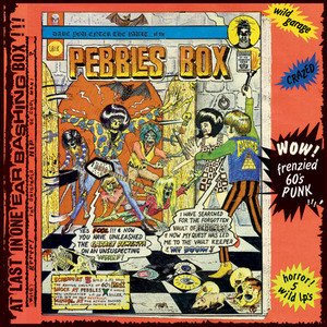 PEBBLES LP BOX SET - Vol 1-5 BLACK VINYL with orig cover from rare
