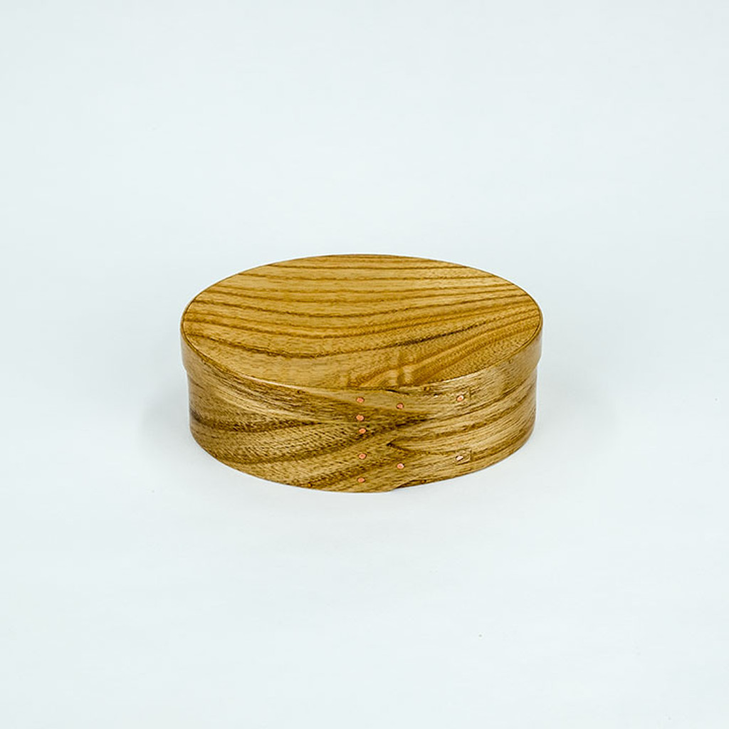 Give a piece of history to the man in your life though our #2 shaker Chestnut lidded box made from reclaimed wood.