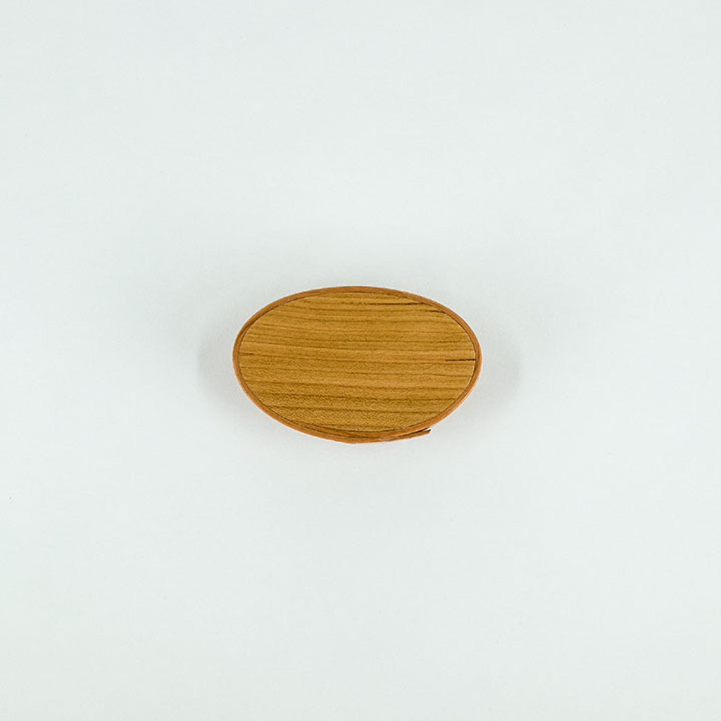 Elegant #00 shaker oval box made from fine hardwoods.