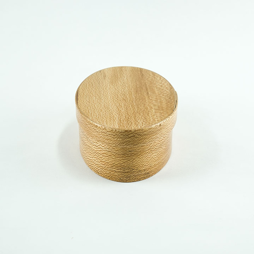 Handcrafted #2 shaker American Sycamore lidded box organizes fine collectibles and has its own interesting story.