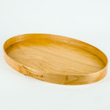 Chefs use #8 oval serving trays to serve hors d'oeuvres to friends or honored guests.