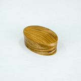 Handcrafted #2 shaker Chestnut lidded box organizes fine collectibles and has its own interesting story.