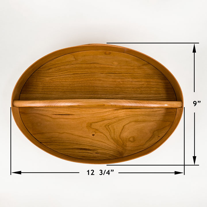 Handcrafted Divided Carrier – Functional Art by KHK Woodworks