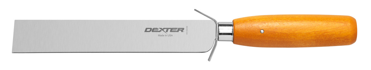 6” x 1” Square Point Rubber Knife 6x1S-15ga.w/gd.| Dexter Russell