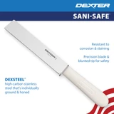 SANI-SAFE®  Produce Knife, Dexsteel blade
