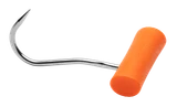 ¼" dia., 4" hook, left offset, hammer handle
