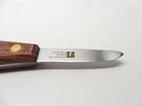 blade closeup of New Haven Elite Oyster Knife