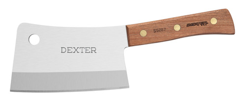 Dexter Traditional® 7” Cleaver, Carbon Steel 5387 | Dexter Russell