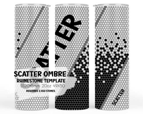 Scatter Ombre Template