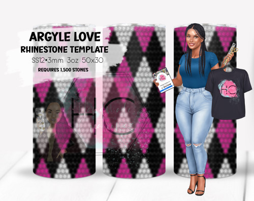 Argyle Love Template