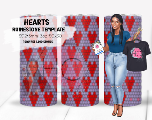 Hearts Template