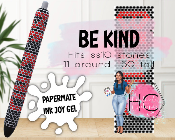 Be Kind Papermate Pen Template