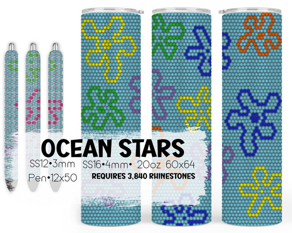 Ocean Stars Template Set