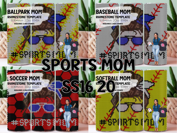 Sports Mom Bundle Templates