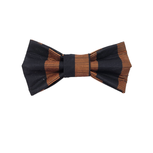 Halloween Stripes Bowtie - 4"