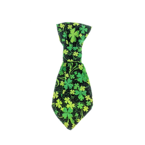 Black Shamrocks Dog Tie (Small)