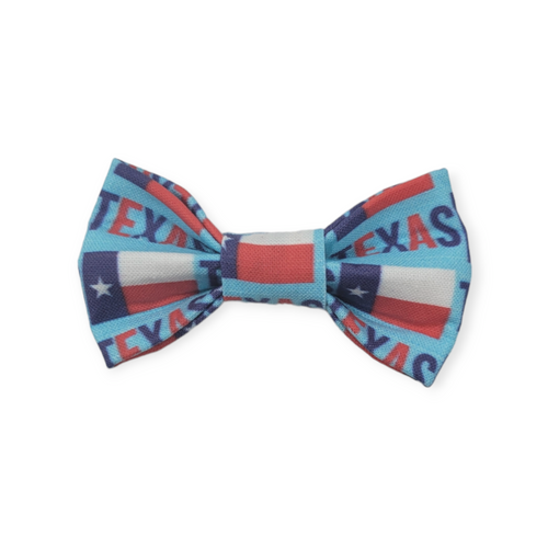 Texas Pride Blue Bowtie - 3"