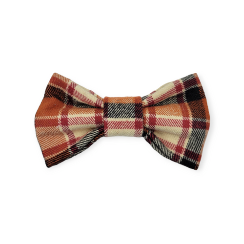 Fall Plaid Bowtie - 5"