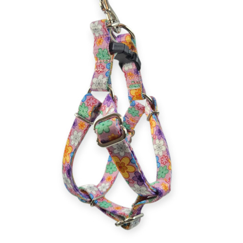 May Flowers Step-In Harness (X-Small)