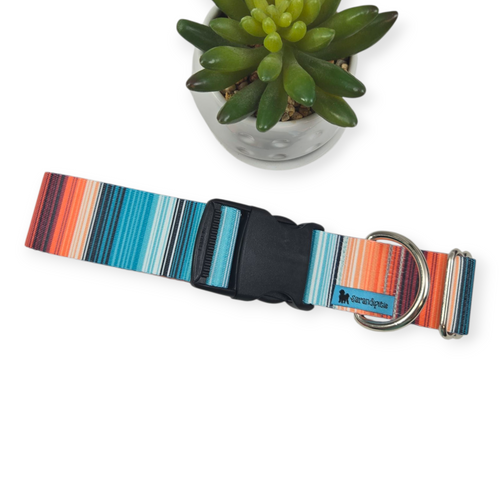 Sedona Stripes Dog Collar (X-Large)
