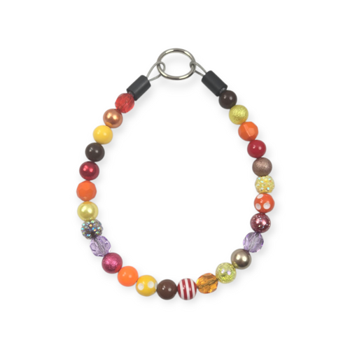 Fall-ing For You Beaded Collar - 13.75"