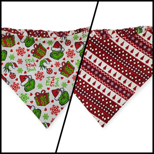 Stank/Nordic Trees Reversible Slip-on Scrunchie Bandana (Medium/Large)
