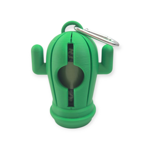 Dog Waste Bag Dispenser - Green Cactus