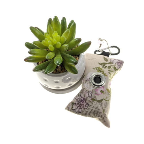 Dog Waste Bag Dispenser - Floral