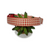 Red & Tan Houndstooth Martingale (Large)