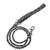 Shades of Gray Paracord leash (4')