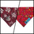 Gig 'Em/Rudolph Reversible Bandana (X-Small)