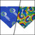 Mavericks/Tie Dye Bandana (Small)