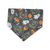 Lick or Treat/Plaid Slip-on Scrunchie Bandana (Large/X-Large)