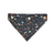 Halloween Candy/Plaid Reversible Bandana (Large)