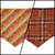 Gobble Til You Wobble/ Brown Plaid Reversible Bandana (Large)